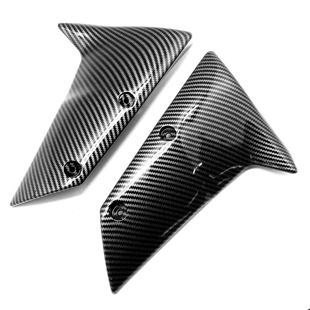 

For KAWASAKI NINJA ZX-10R ZX10R ZX 10R 2004 2005 2006 2007 ABS Carbon Fiber Finish Front Side Fender Mud Hugger Fairing Cowl