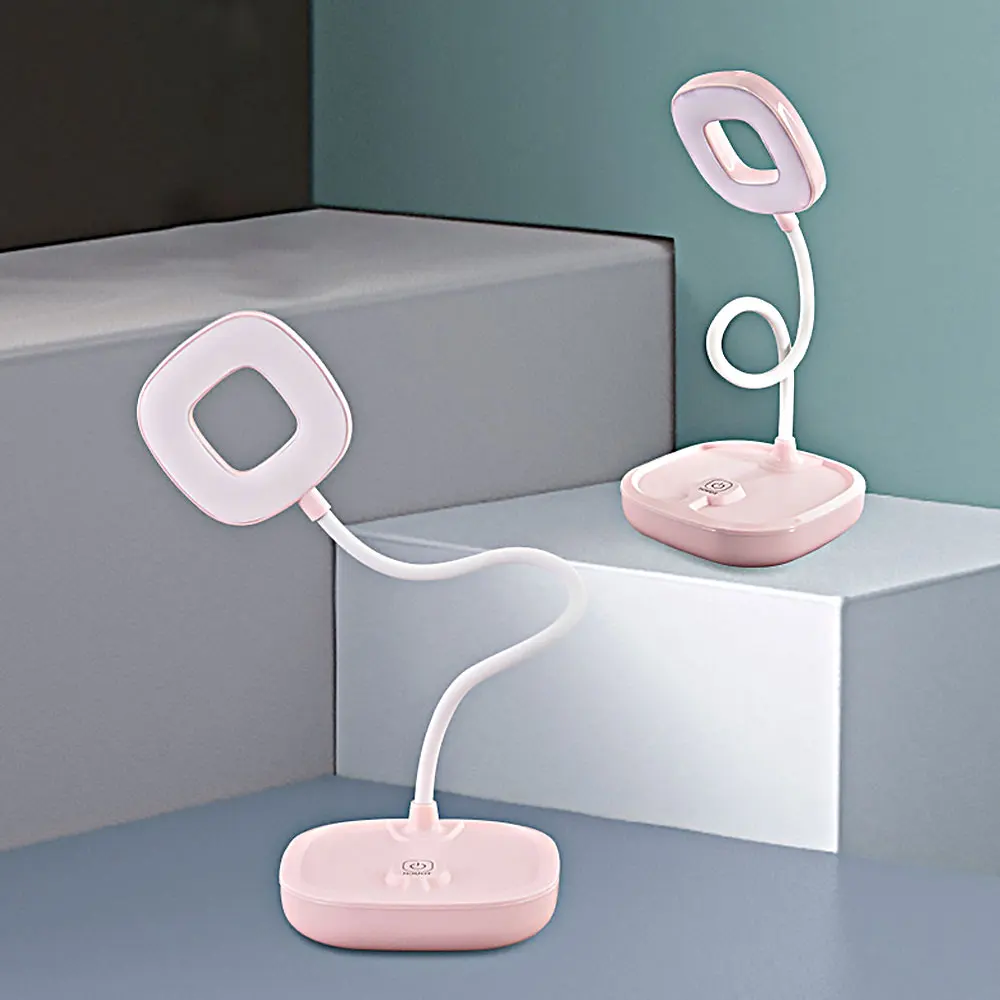 

Led Desk Lamp Foldable Dimmable Touch Table Lamp Dc5V Usb Powered Table Light Night Light Touch Dimming Portable Lamp Dropship