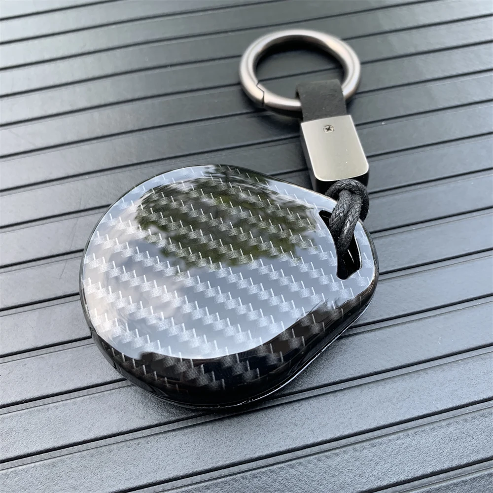 Чехол-Обложка для ключа с рисунком из углеродного волокна + брелок Harley X48 883 1200 Street