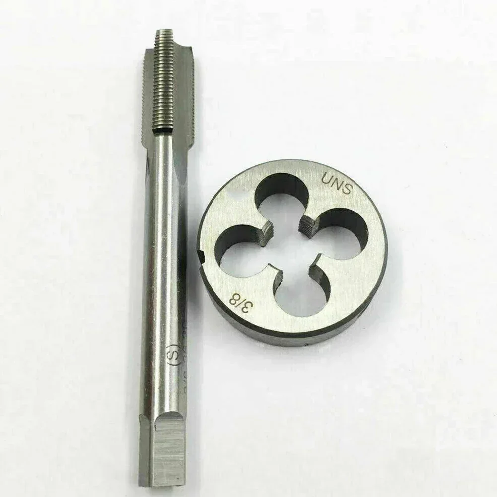 Коническая замочная скважина UNS Tap Die 3/8-26 матрица из черных материалов ручные