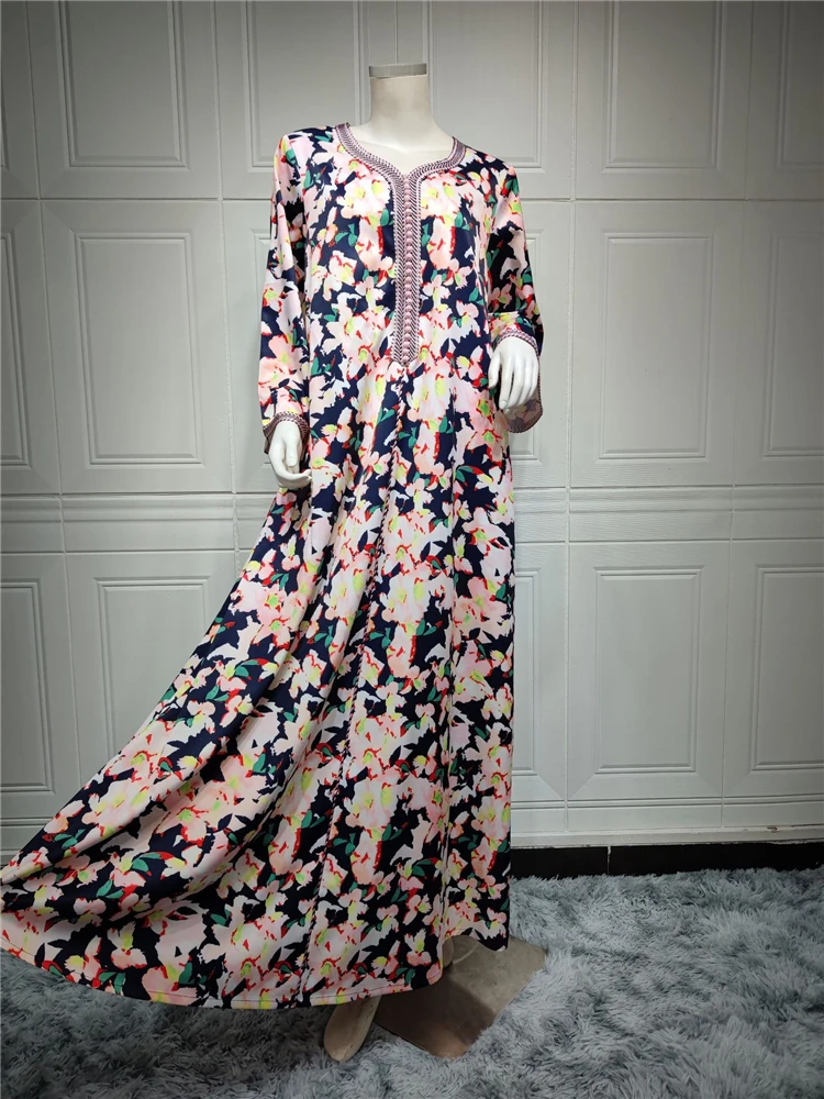 Ramadan Eid Kaftan Abaya Dubai Arabic Turkey Islam Pakistan Muslim Modest Dress Abayas For Women Robe Musulmane Caftan Vestidos