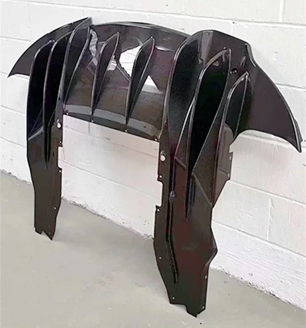 Задний диффузор из сухого углерода в стиле OEM задняя губа для корпуса McLaren 540C 570S