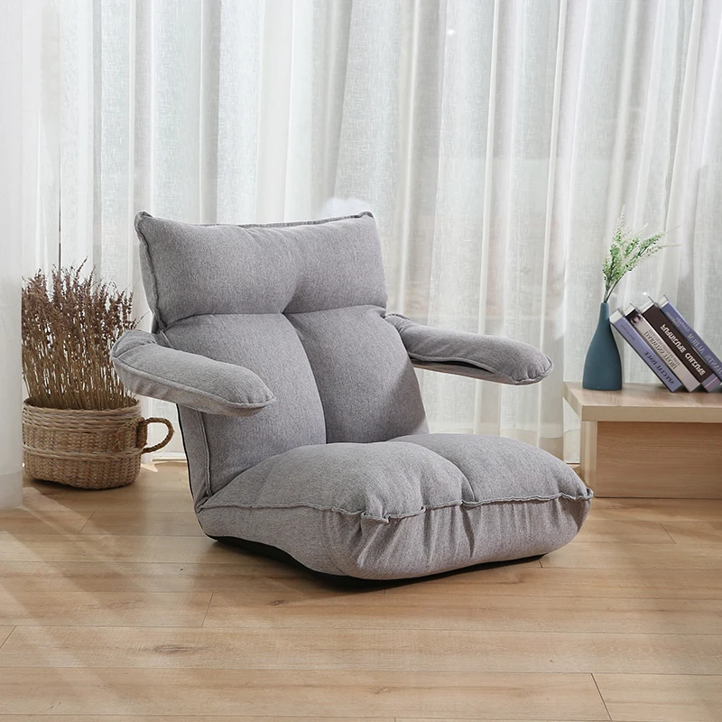 Lazy couch tatami chair single sofa folding bedroom bed back balcony Japanese bay window home furniture room |