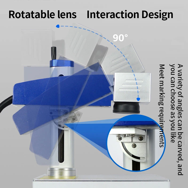 Лазерный гравировальный станок Raycus Max настольный маркер 50 Вт 30 20 300x300 мм с
