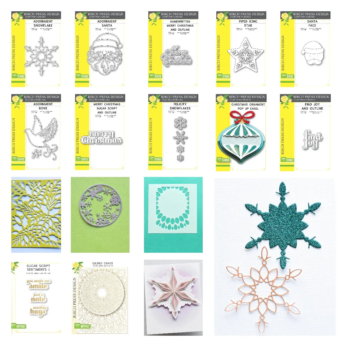 

Christmas Snowflake Santa Metal Cutting Dies Hot Foil Diy Scrapbooking Photo Album Decorative Embossing Papercard Crafts 2023