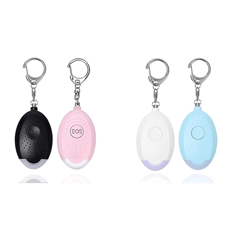 

MOOL 2 Pcs Personal Alarm,130DB Personal Security Alarm Keychain With Emergency Flashlight,For Women,Elderly,Kids