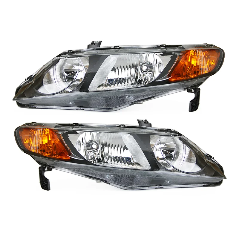 

Пара левых и правых фар в сборе для Honda Civic 2006 2007 2008 2009 2010 2011, фара, головной фонарь