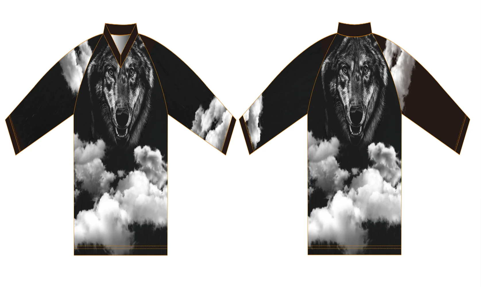 

Men's V-neck Long Sleeve Cycling Shirt New High-Quality MTB Jersey Racking Off Road Tops Mountain Bike Wear Jersey