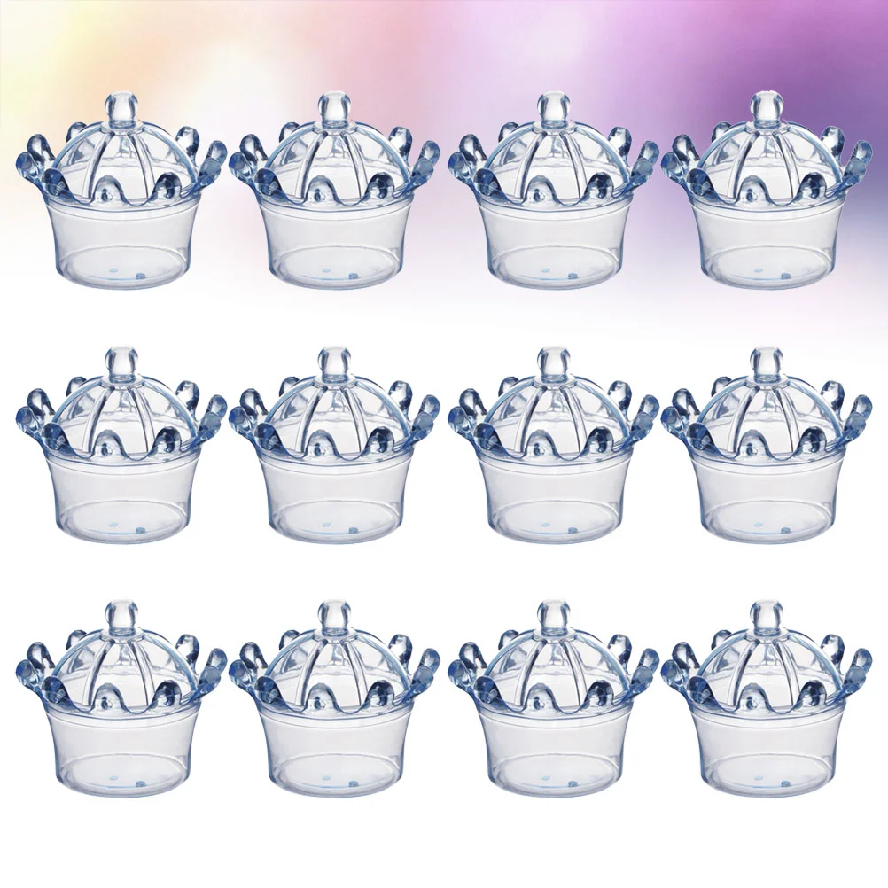 

Box Candycases Boxes Gift Transparent Favor Baby Shower Shaped Goblet Treat Shapes Favour Bagschocolate Decorative Small Lovely