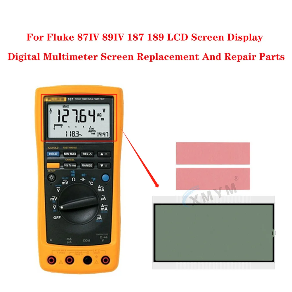 

For Fluke 87IV 89IV 187 189 LCD Screen Display Digital Multimeter Screen Replacement And Repair Parts