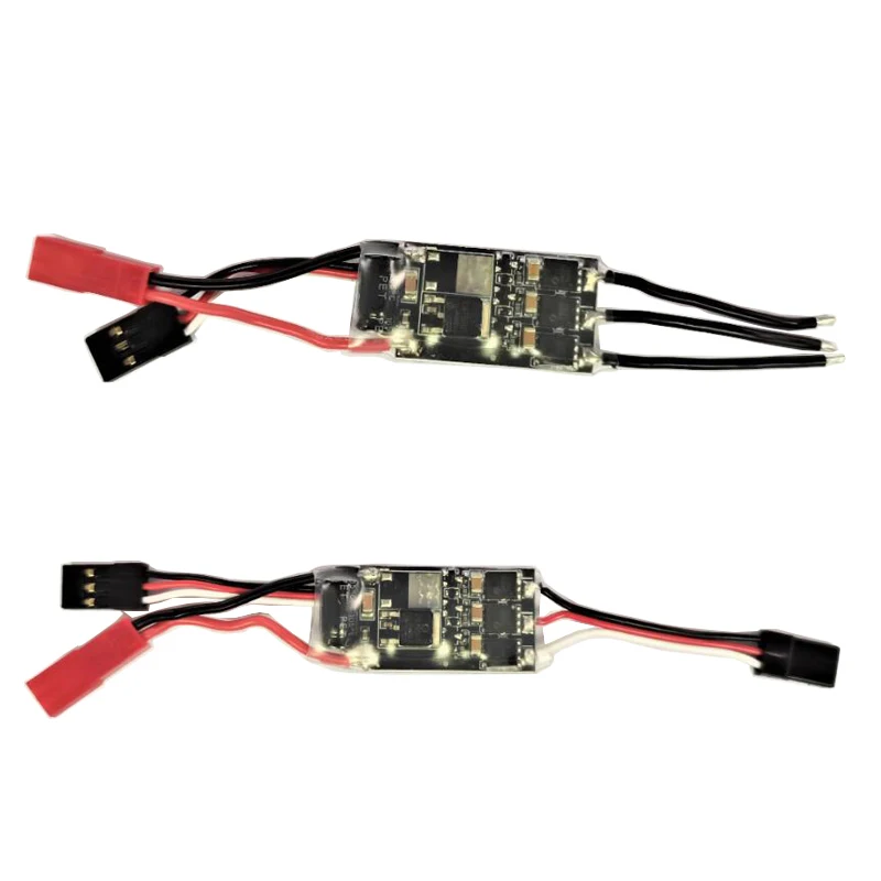 

1 шт. 2S 15A бесщеточный двухсторонний ESC с BEC 5 в 1A контроллер прямой реверсивной скорости с тормозом для модели автомобиля 1/24 1/28 MiniQ RC
