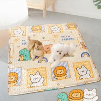 dog mat cage bottom pad absorb urine moistureproof pet foldable training pad indoor sofa floor mat for small medium large dog