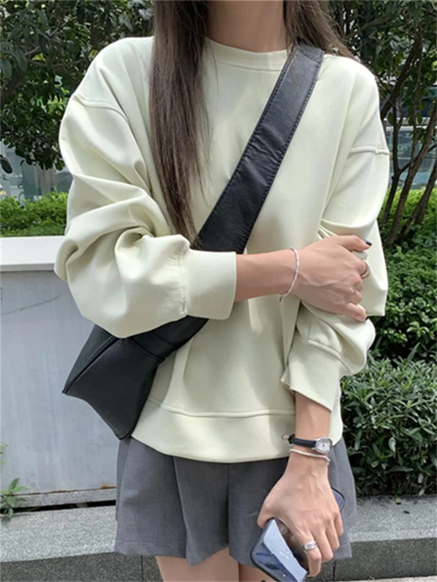 Alien Kitty 2023 Новое поступление однотонные свитшоты Женские повседневные