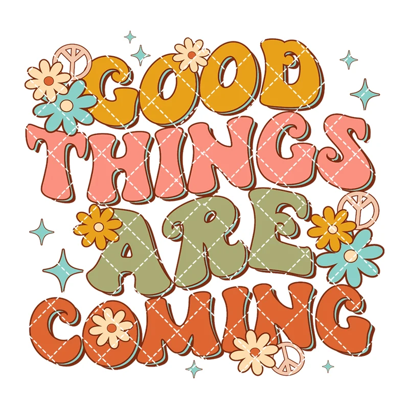 New adage motivational Iron On Heat Transfer Stickers For Clothes DTF Pinted Vinyl Thermal Appliques Washable T-Shirt Decal