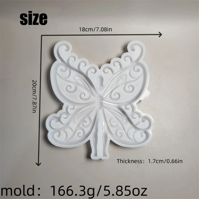 Прочная силиконовая форма для женщин-бабочек шикарная женская форма-бабочка из