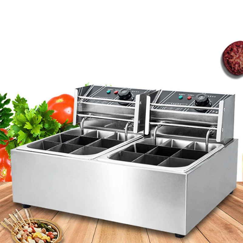 

Коммерческая машина для приготовления пищи Guandong, горячая Пряная подача супа и печь из нержавеющей стали для лапши, настраиваемый сетчатый н...