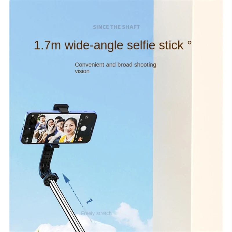 FGCLSY 2023 New Extra Long Selfie Stick Multifunctional with Fill Light Remote Shutter 360 Degree Rotating Tripod Large Size images - 6