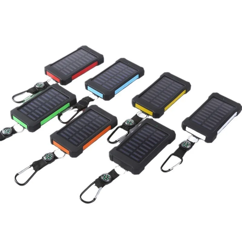 Солнечный Power Bank на 1000020000 мАч для iPhone, Huawei и Xiaomi: внешний аккумулятор большой емкости для мобильных телефонов (art.: 3920dad46fd57) - 3920dad46fd57