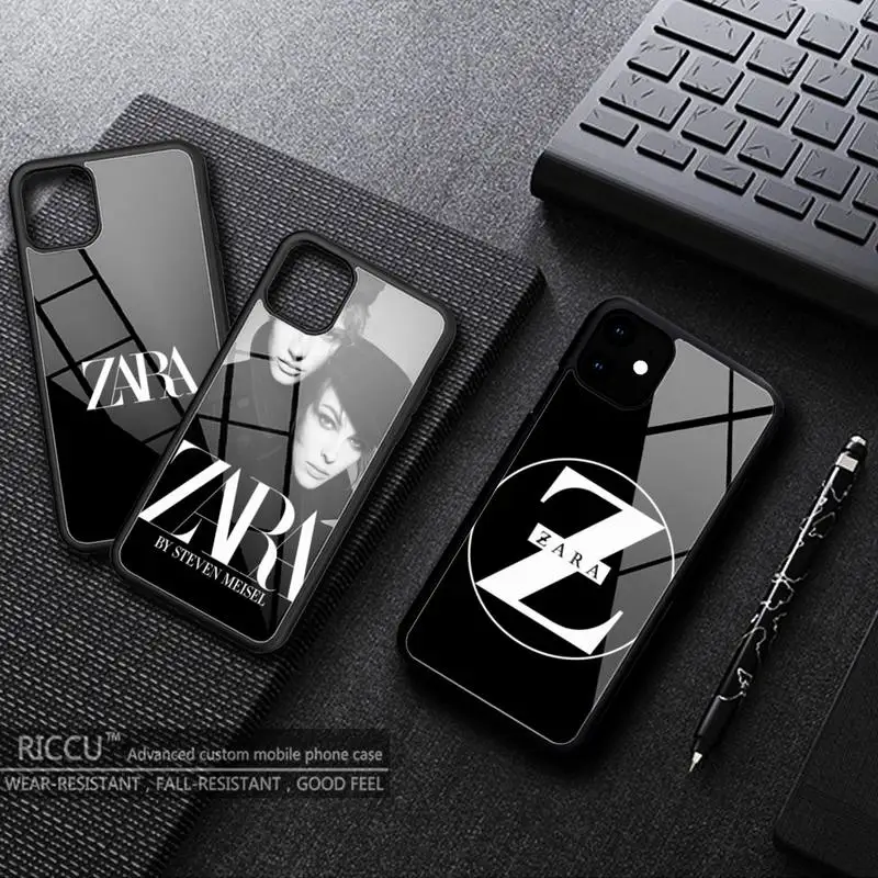 

Fashion z-zara Phone Case Rubber for iPhone 13 12 11 Pro Max mini XS 6s 8 7 Plus X XR iphone 13 14 phone Covers