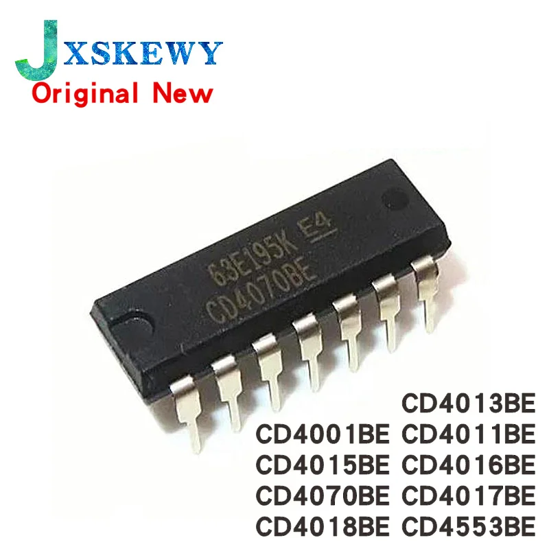 10 шт. CD4013BE DIP-14 CD4013 CD4001BE CD4001 CD4070BE CD4011BE CD4011 CD4015BE CD4015 CD4016BE CD4017BE CD4017 CD4018BE CD4553BE