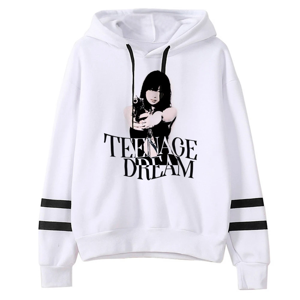 

Y2k Tops hoodies women graphic Fleece vintage long sleeve top clothing female aesthetic Pullover