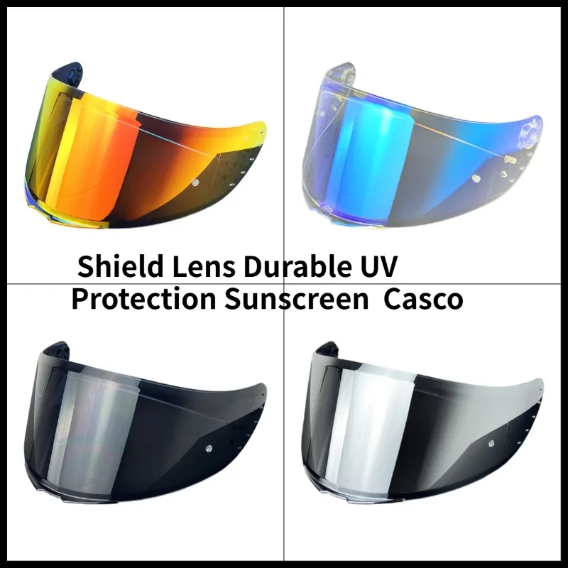 Фото Защитная линза для шлемов Visor MT Revenge1/2, Blade1/2, Targo, Targo Pro, Rapide V14: прочная, с УФ-защитой, солнцезащитная, для каски. №1