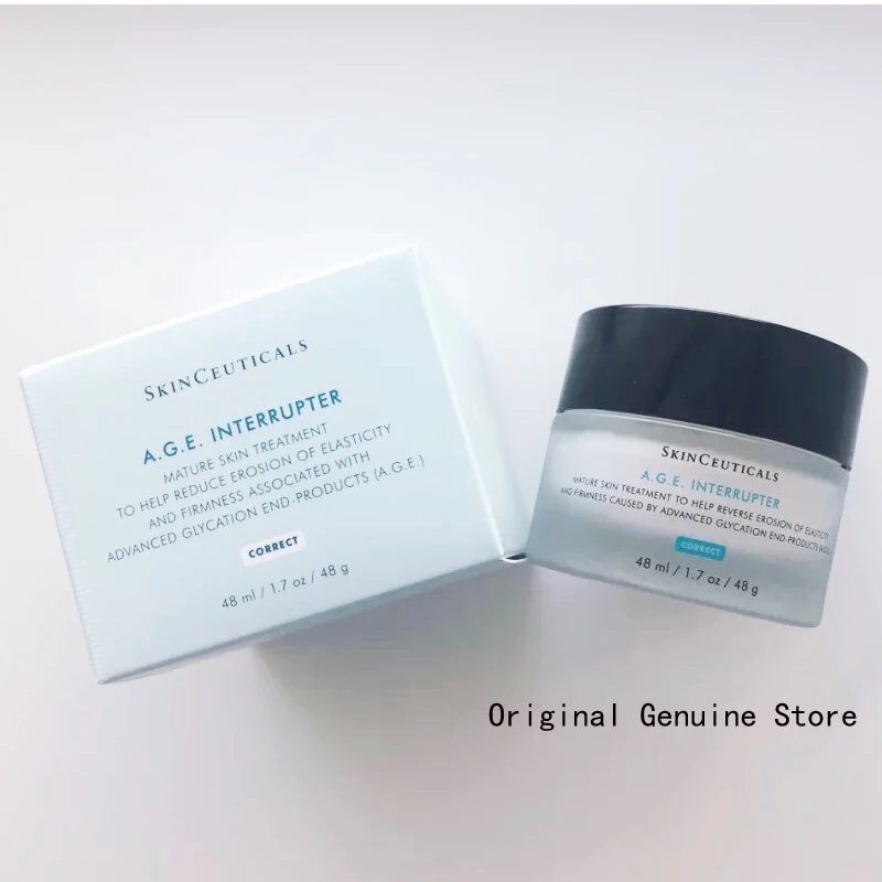 

Skin A.G.E Interrupter Anti-Aging Skin Treatment To Improve The Appearance Of Wrinkles And Firmness Impacted 48ml New Sealed