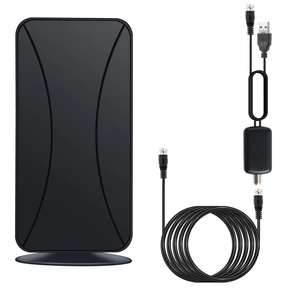 

Amplified HD Digital TV Antenna ISDB-T ATSC Antenna Indoor Outdoor TV Antenna HDTV Antenna DVB-T2 HDTV TV Antenna