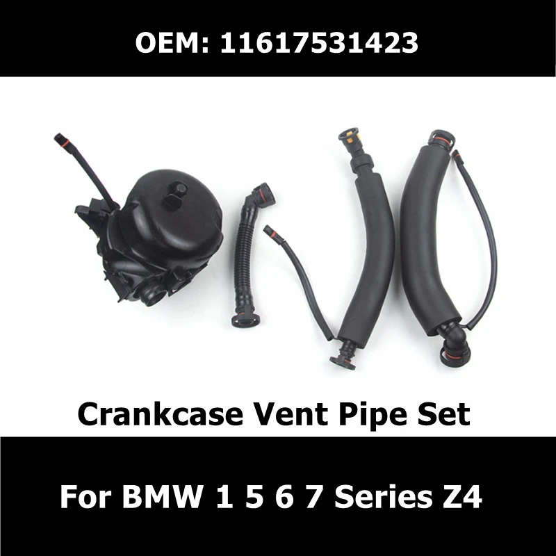 

11617522933 11157522931 11157527570 11157567801 11617531423 New Crankcase Vent Pipe For BMW 1' 5' 6' 7 Series Z4 Exhaust Pipe