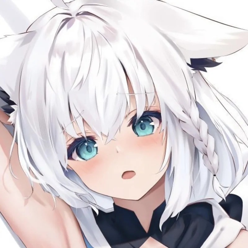 Японские Аниме wirtuльный YouTuber Shirakami Fubuki SexyDakimakura posna poduszki SS