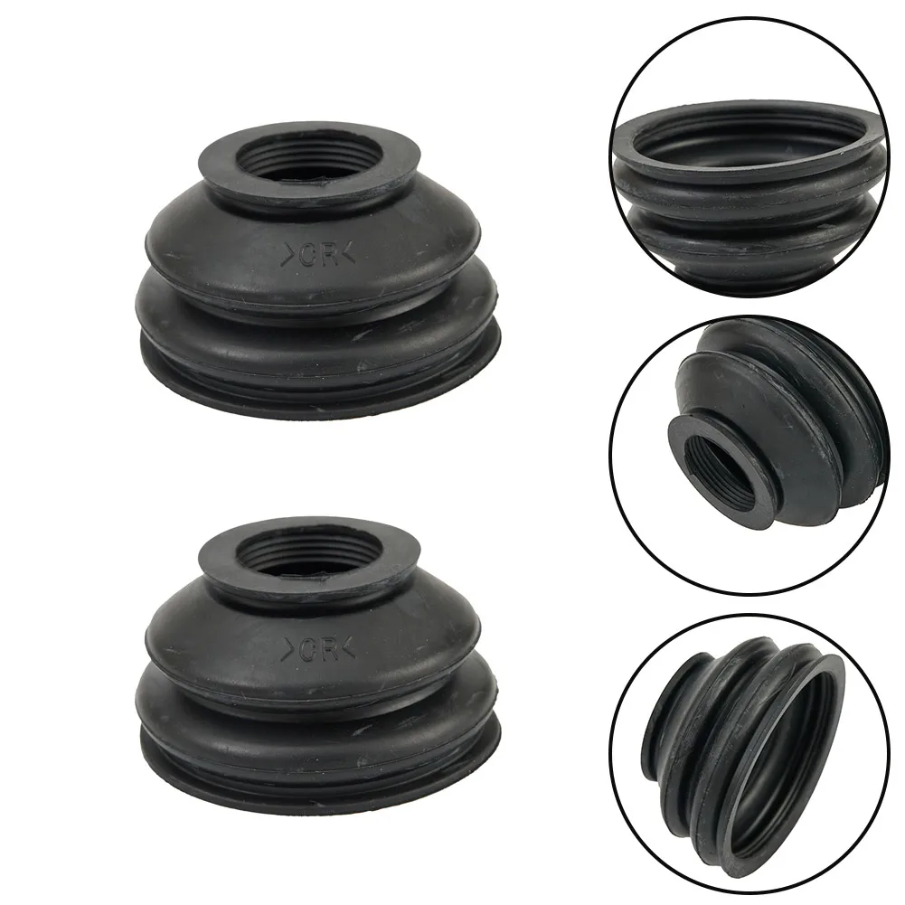 

High Quality Hot Sales Useful Durable Dust Boot Covers Rubber 2pcs / Kit Accessories Black Dust Cover For Cars