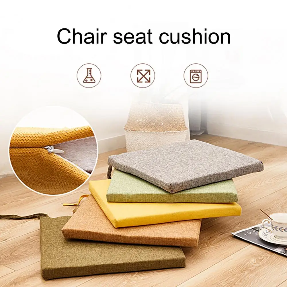 

Fashion Chair Cushion Anti-deformed Chair Cushion Pad Breathable Relieve Fatigue Office Sitting Chair Butt Cushion Decorative