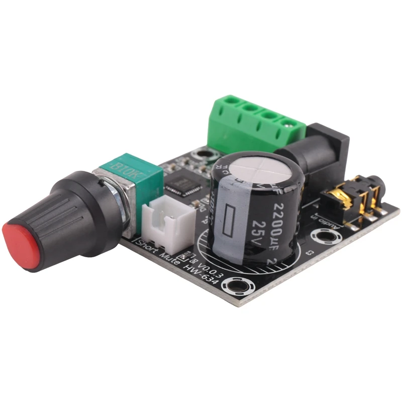 PAM8610 двухканальный DC 12В HD чистый цифровой аудио стерео усилитель платы класса D 15