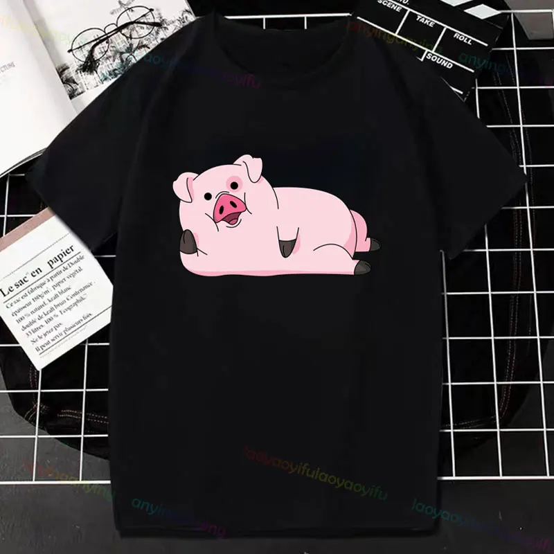 Забавная футболка Y2k с графическим принтом-Гравити-Фолз-классическая аниме