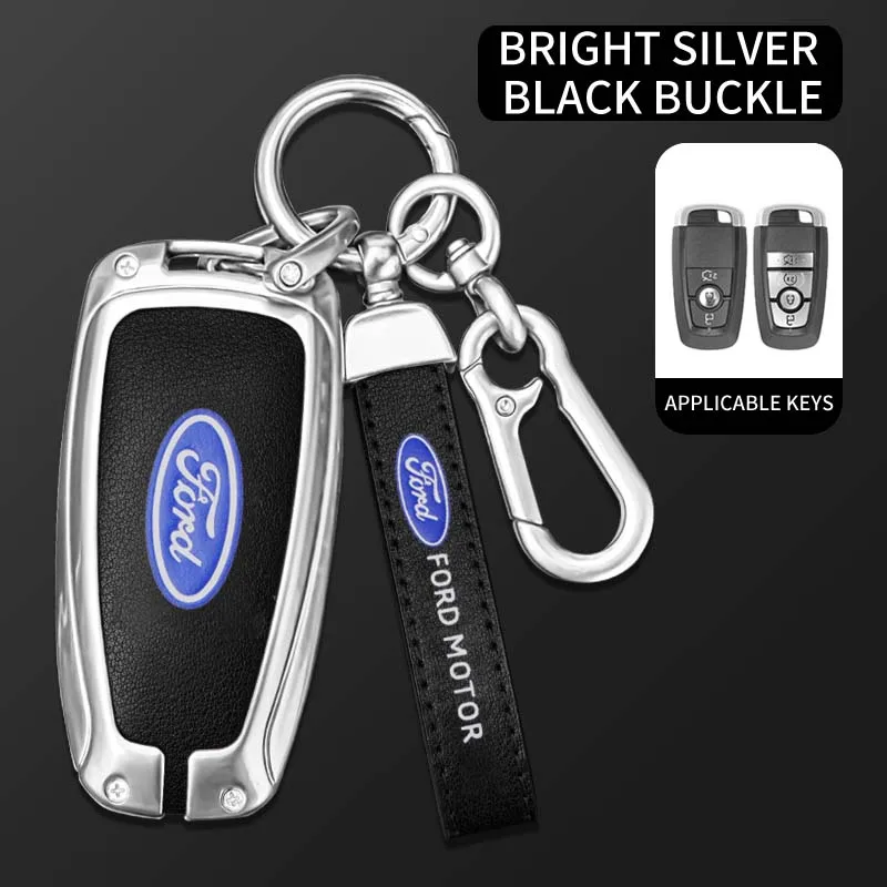 Чехол для автомобильного ключа Smart Keyless Shell Ford Fusion Mustang Explorer F150 F250 F350 EcoSport Edge S-MAX Ranger