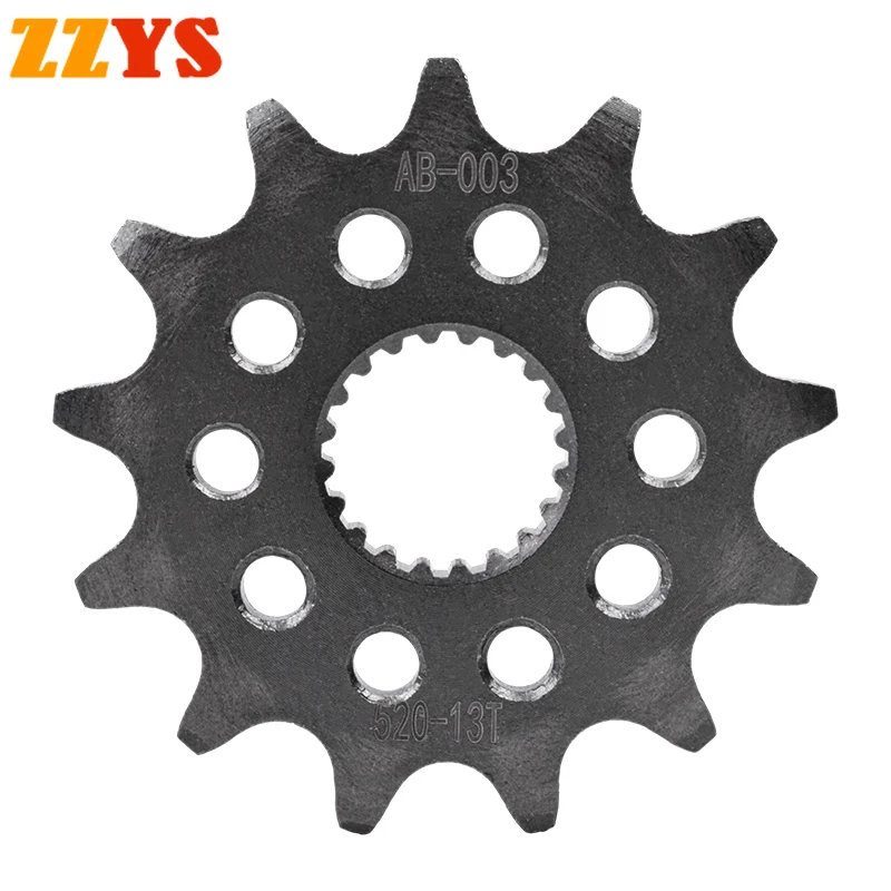 Передняя Звездочка с 13 зубьями для Yamaha Off Road WR250 WR250F Enduro Version 520-2001 WR 2010 F