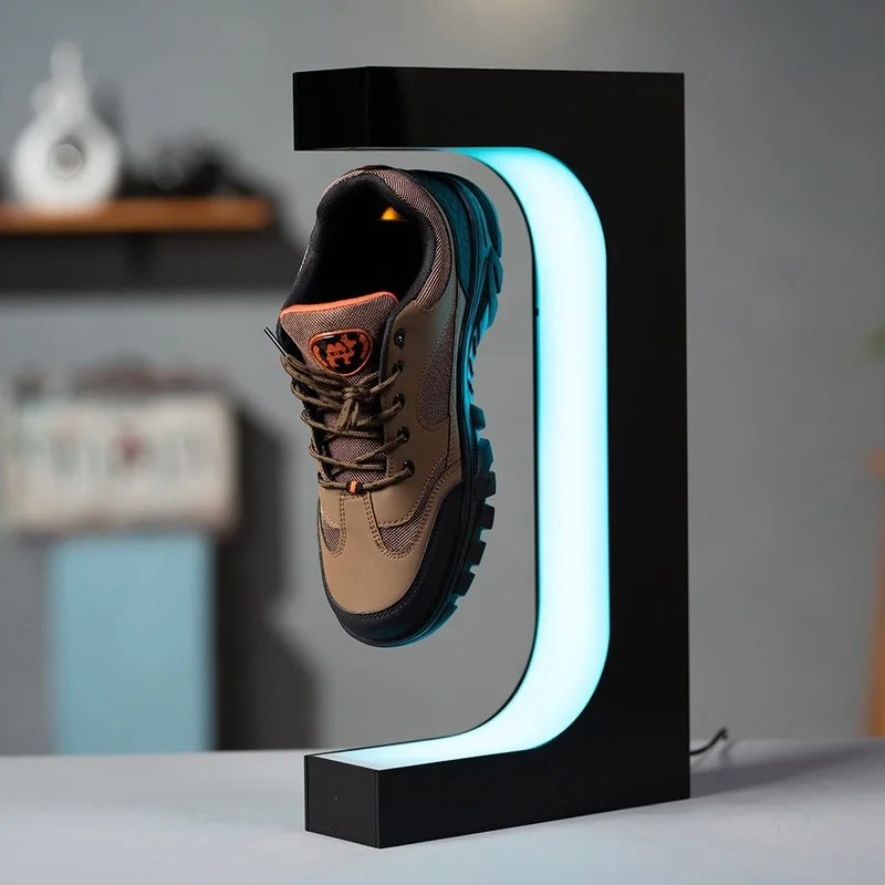 Magnetic Levitation Floating Shoe 360 Degree Rotation Display Stand Sneaker Stand House Home Shop Shoe Display Holds Stand