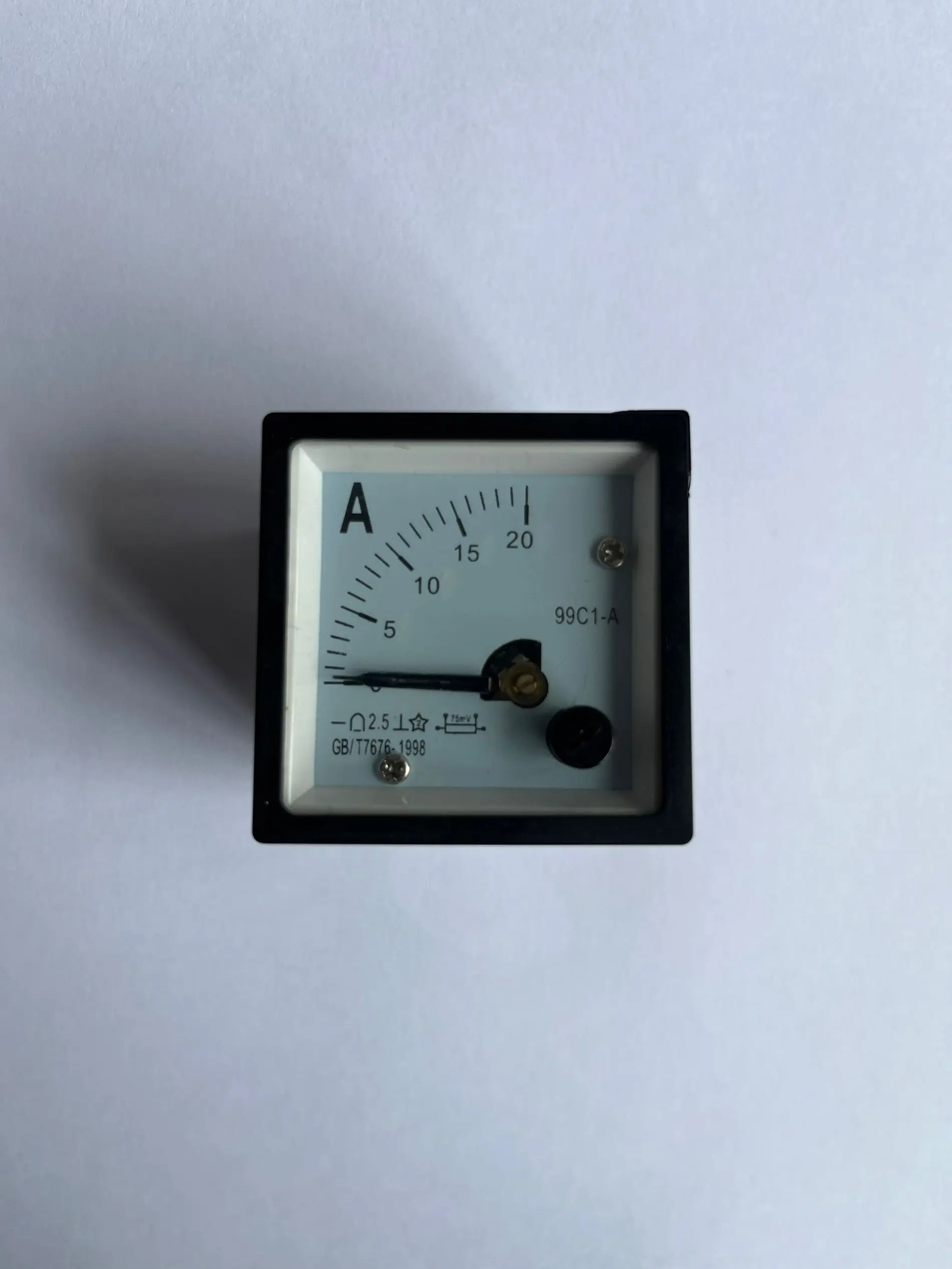 

99C1 Амперметр со стрелкой аналоговая панель type измеритель тока 48*48 мм