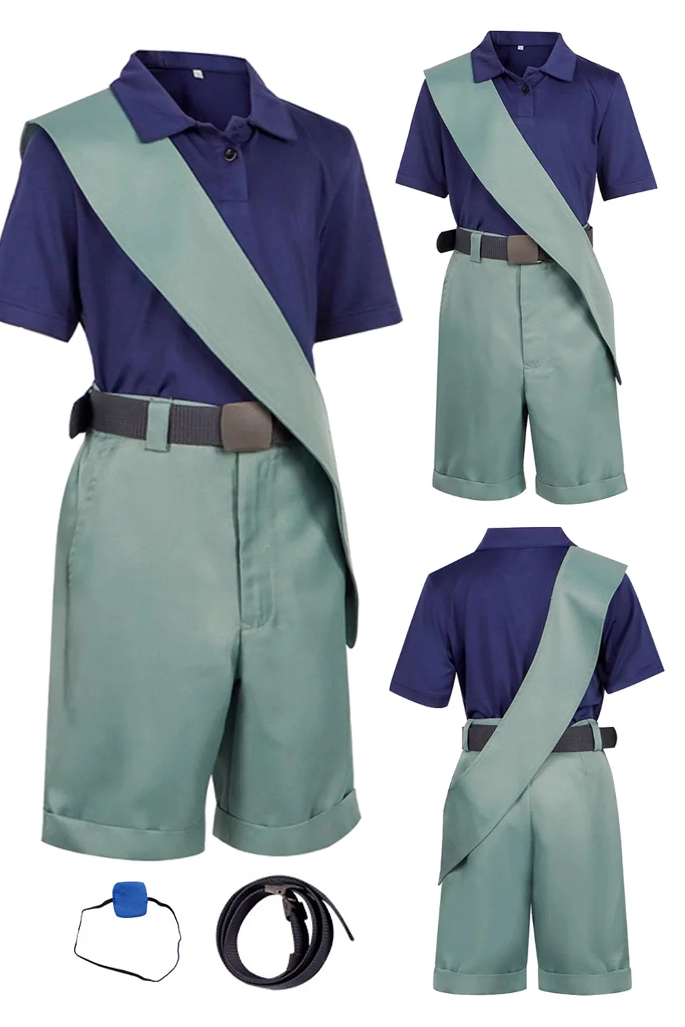 Костюм для косплея Ellio 2025 год маскировка из мультфильма мужская одежда ролевых