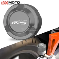 for yamaha yzfr25 2015 2016 2017 2018 2019 2020 2021 with logo motorcycle accessories brake reservoir cover cap oil cup cover