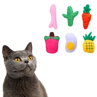 cat toy with catnip cat interactive plush chew toy funny cat mint soft teeth cleaning toy for cat kitten pet supplies