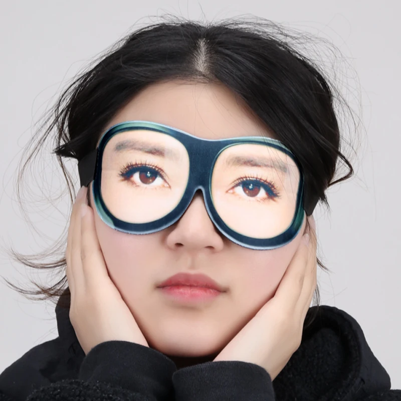 

New 3D Sleeping Mask Block Out Light Soft Padded Sleep Mask For Eyes Eye Shade Blindfold Sleeping Aid Face Mask Eyepatch