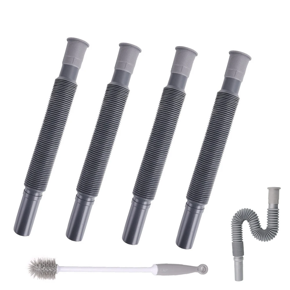 Складные гибкие выдвижные комплекты выпускных труб для сточных вод соединение