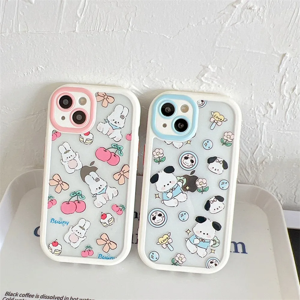 

Прозрачный чехол с мультяшным рисунком для iphone 14 14Promax 11ProMax 11 12Pro 12 13ProMax 13Pro XS X XR XSMAX, мягкий чехол