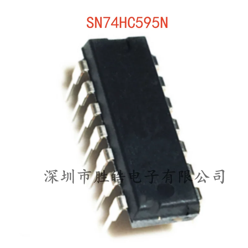 

(10PCS) NEW SN74HC595N 74HC595N Logic chip-Register Straight in DIP-16 SN74HC595N Integrated circuit