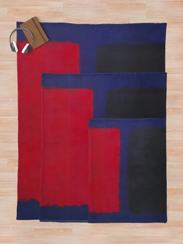 Одеяло Mark Rothko одиночное мягкое плюшевое термоодеяло в клетку