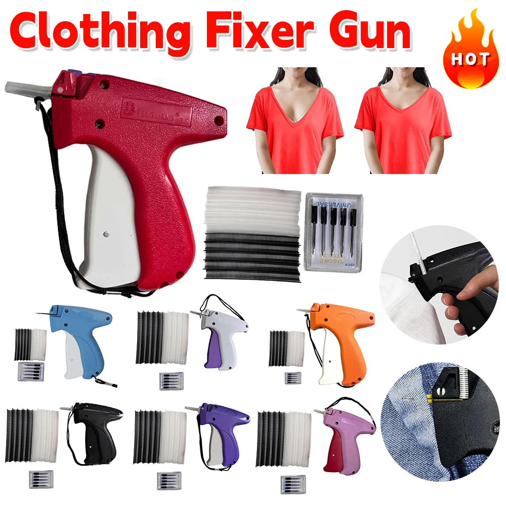 Пистолет для разметки одежды с микрошивкой и 6-контактным инструментом быстрого