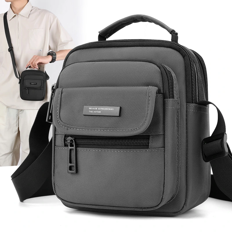 Мужские сумки на плечо сумка-мессенджер для мужчин через новая маленькая Мужская