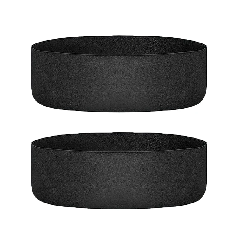 

2PCS 50 Gallon Plant Grow Bags Thick Aeration Non-Woven Large Heavy Duty Fabric Grow Pot For Fruit Plants