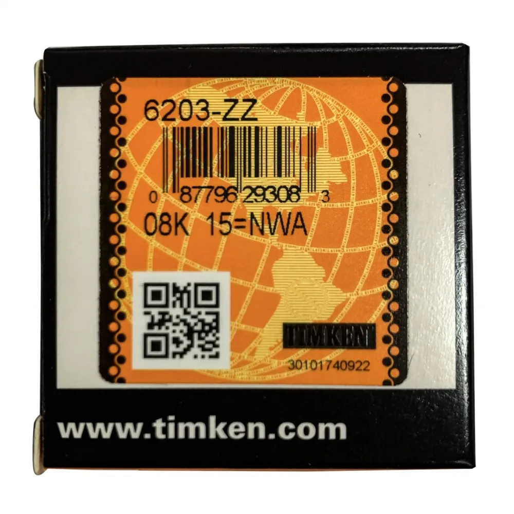 TIMKEN 6203-2Z подшипники 2 шт.